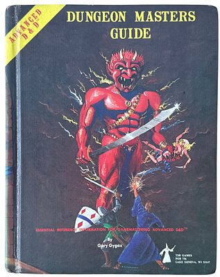 מבוכים ודרקונים - מבוכים ודרקונים, Dungeon Masters Guide, שנת 1979. ספר מבוכים ודרקונים, שליט המבוך 