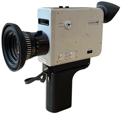 מסרטה סופר 8, חברת NIZO, דגם S48. לא נבדקה תקינות