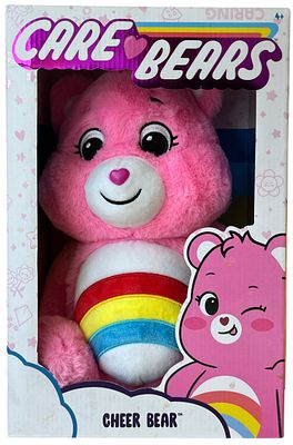 Cheer Bear - בובת פרווה Cheer Bear מסדרת האנימציה. בובת פרווה בדמותה של חייכנית Cheer Bear מסדרת 