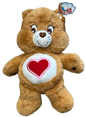 דובוני אכפת לי - בובת פרווה דוב לב טוב Tenderheart Bear מסדרת האנימציה דובוני אכפת לי Care Bears. בו 