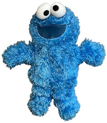 רחוב סומסום - בובת יד פרווה עוגיפלצת, רחוב סומסום Sesame Street. בובת יד פרווה בדמותו של עוגיפלצת 