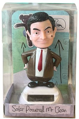 מיסטר בין - בובת ריקוד סולארית של מיסטר בין MR Bean. מארז מקורי של בובת ריקוד סולארית של מיסטר בין 