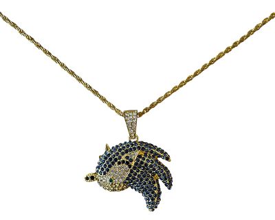 סוניק - תליון ושרשרת של סוניק. שרשרת ותליון של סוניק