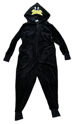 חליפת פיג׳מה בדמותו של דאפי דאק Duffy Duck, לוני טונס. חליפת פיג׳מה Onesie בדמותו של דאפי דאק 