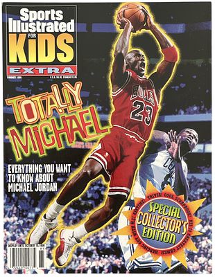 מייקל ג'ורדן - ספורט אילוסטרייטד, מייקל ג'ורדן, 1998. מגזין: ספורט אילוסטרייטד לילדים, קיץ 1998 