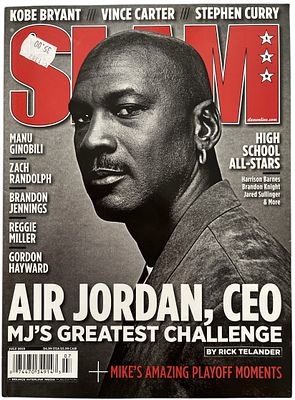 מייקל ג'ורדן - סלאם, מייקל ג'ורדן, 2010. מגזין: סלאם SLAM, יולי 2010. על השער: מייקל ג'ורדן. בפנים 