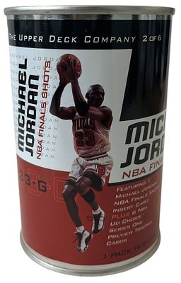 מייקל ג'ורדן - פחית אספנות 2 מתוך 6 – העוצמה במגרש / Power on the Court, Michael Jordan NBA Finals 