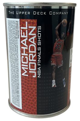 מייקל ג'ורדן - פחית אספנות 6 מתוך 6 – זריקת הסיום / The Last Shot, Michael Jordan NBA Finals Shots 