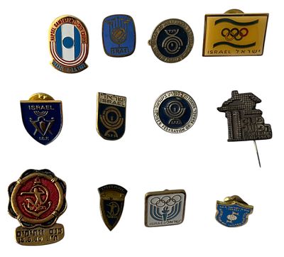 סיכות ספורט. לוט גדול של סיכות דש בתחום הספורט: הפועל, כינוס הפועל, הוועד האולימפי, אסא ועוד