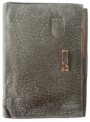 אוגדן עור, הישוב לחייליו, שי לחיילי הבריגדה. אוגדן מסמכים אישי לחייל הבריגדה היהודית, ניתן כשי 