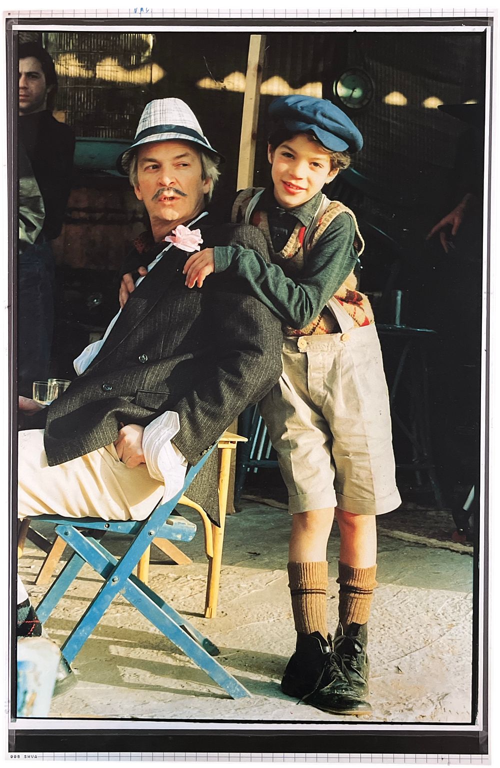 אריק איינשטיין - אריק ואמיר איינשטיין, האריה היונה ותרנגולת כחולה. כרומולין (תדפיס צבע של התמונה) 