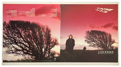 מאיר בנאי - גיליון דפוס תקליט מאיר בנאי, 1990. גיליון דפוס להפקת עטיפת התקליט של מאיר בנאי "הצבעים 