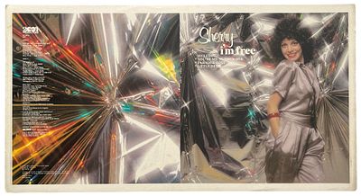 שרי - גיליון דפוס תקליט שרי, "I'M FREE", שנת 1979. גיליון דפוס להפקת עטיפת התקליט של שרי, "I'M 