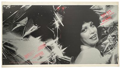 שרי - גיליון דפוס תקליט שרי, דם חם, שנת 1980. גיליון דפוס להפקת עטיפת התקליט של שרי, "דם חם", שנת 