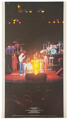 אריק איינשטיין ושלום חנוך - גיליון דפוס להפקת פנים התקליט אריק איינשטיין ושלום חנוך, בהופעה משותפת 