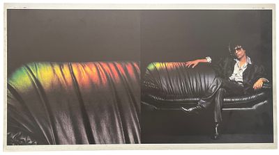 יזהר כהן - גיליון דפוס תקליט יזהר כהן, יזהר, 1988. גיליון דפוס להפקת פנים עטיפת תקליט יזהר כהן 