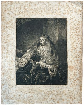 רמברנט - הכלה היהודיה, The Great Jewish Bride, תחריט שחזור Reichsdruckerei des Deutschen Reichs 