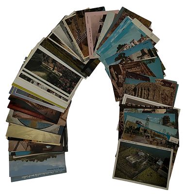 גלויות, הר הדרשה, כפר קנה, כפר נחום והירדן. לוט ענק של 73 גלויות של הר הדרשה (הר האושר), כפר קנה 