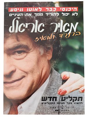 מאיר אריאל - כרזה מאיר אריאל, ברנרד ולואיז, 1997. כרזה מאיר אריאל, עם צאת אלבומו "ברנרד ולואיז" 