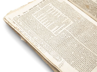 Shulchan Aruch, two volumes: Orach Chaim section, Dhyrenfurth 1811 and Even HaEzer section 