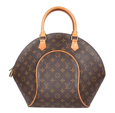 LOUIS VUITTON MONOGRAM ELLIPSE MM HANDBAG. Monogram canvas. Gilt hardware. 40X30X14 cm.