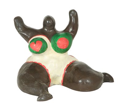 Niki de Saint Phalle - 1930 – 2002. La Baigneuse ou Nana de Berlin, 1973, Dyed polyester, height: 