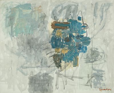 Avigdor Stematsky - 1908 – 1989. Untitled, 1970s, Oil on canvas, 81.5x100 cm. Signed.