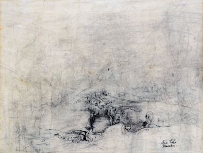 Anna Ticho
- 1894 - 1980. Jerusalem,
Pencil 