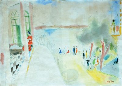 Nachum Gutman
- 1898 - 1980. The Promenade in 