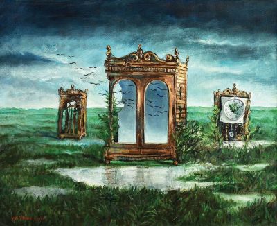 Yosl Bergner
- b. 1920. Time Past, Time 