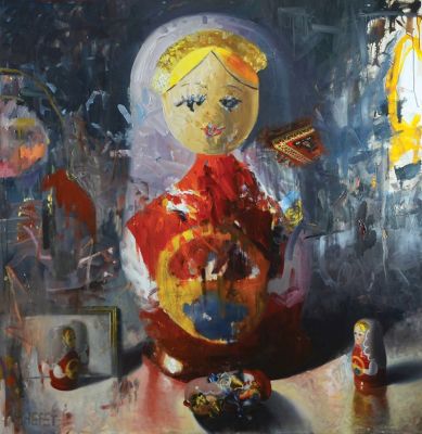 Amir Shefet
- b. 1978. Babushka, 2015,
