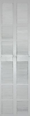 Michael Gross
- 1920 - 2004. White Shutters, 1978, 2 painted shutters, height: 420 cm. Signed. 