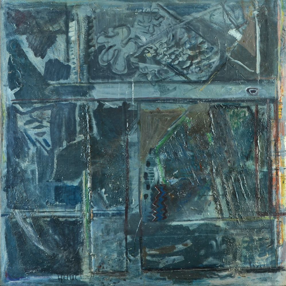 Yehezkel Streichman
- 1906 - 1993. Sunset, 1964-1974,
Oil on canvas, 130X130 cm.
Signed and 