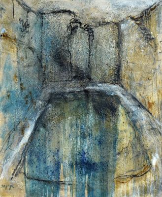 Eran Shakine
- b. 1962. Pool, 1997,
Oil on 