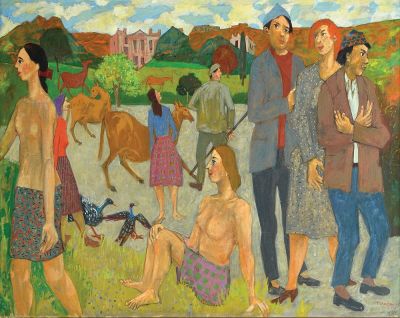 Gregoire Michonze
- 1902 - 1982. Village Festivity,
