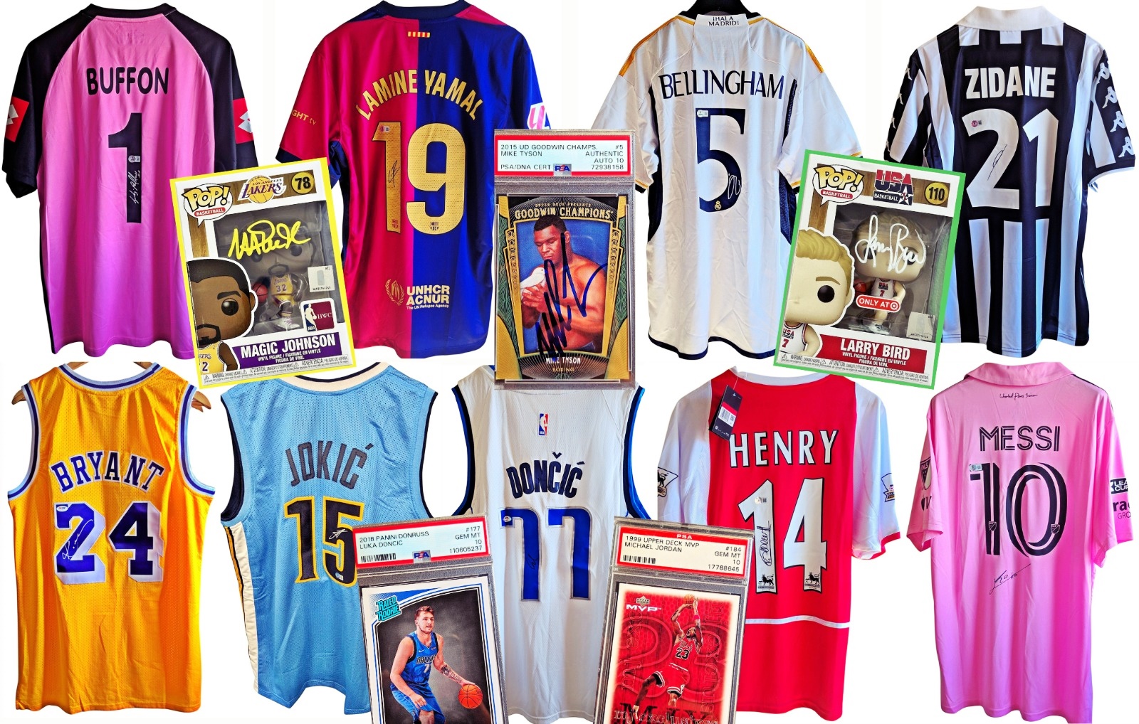 MANDATE ERA | Auction 23 | Massive sale of legendary sports players! Rare cards with autographs! Amazing banknotes! Comic book signed by Henry Cavill and Gal Gadot! And more..