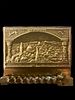 BEZALEL STYLE MINIATURE HANUKKAH MENORAH - VIEW OF JERUSALEM.Image - 7