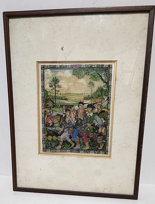 Israeli painting 
International painting - possibly Arthur Schick, unknown painter. Spectacular 