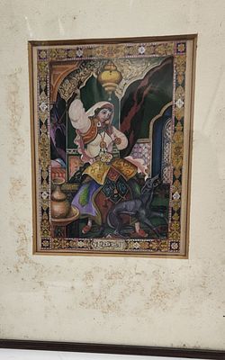 ציור ישראלי
ציור בינלאומי - יתכן ארתור שיק, צייר לא ידוע . ציור יד מרהיב בסגנון ארתור , נראה 