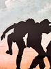 BEZALEL PALESTINE MEIR GUR ARIEH HAND MADE SHADOW. ‏צללית בעבודת יד גזירה, צביעה בה נראים Image - 6