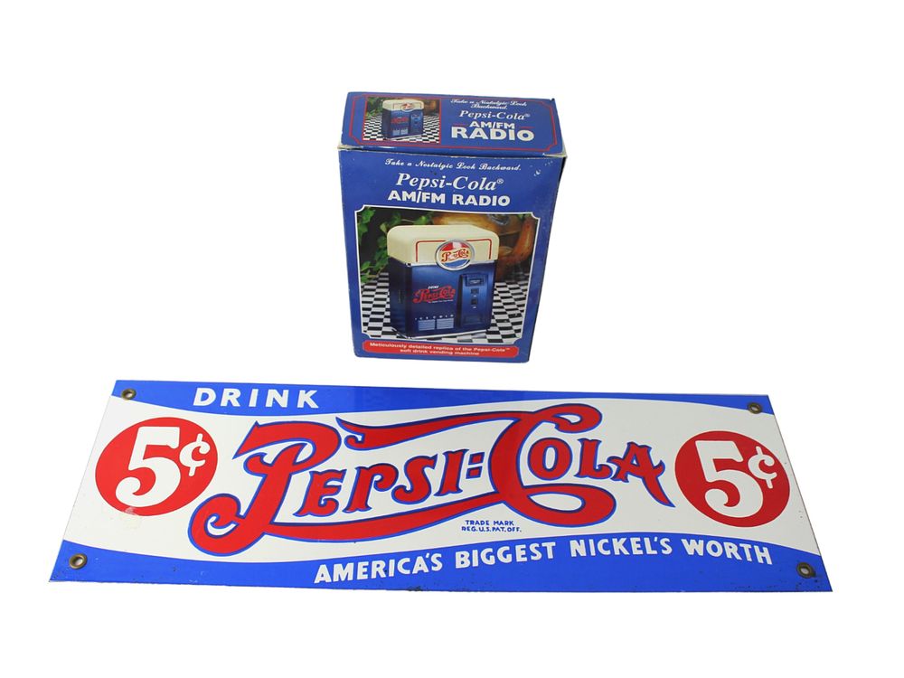 Lot 355: TWO PEPSI-COLA COLLECTIBLES