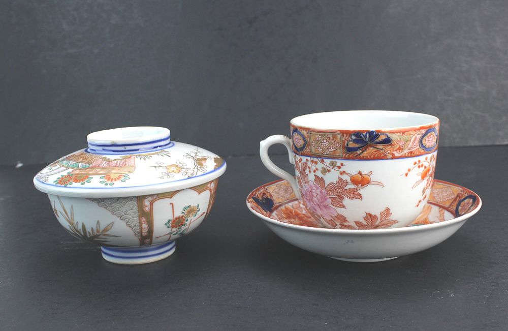 Lot 394: Two Chinese Export Porcelain Tea Sets