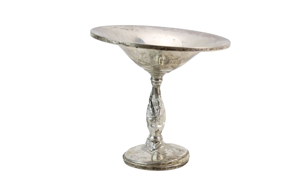 Lot 416: Sterling Silver Tazza Compote Dish
