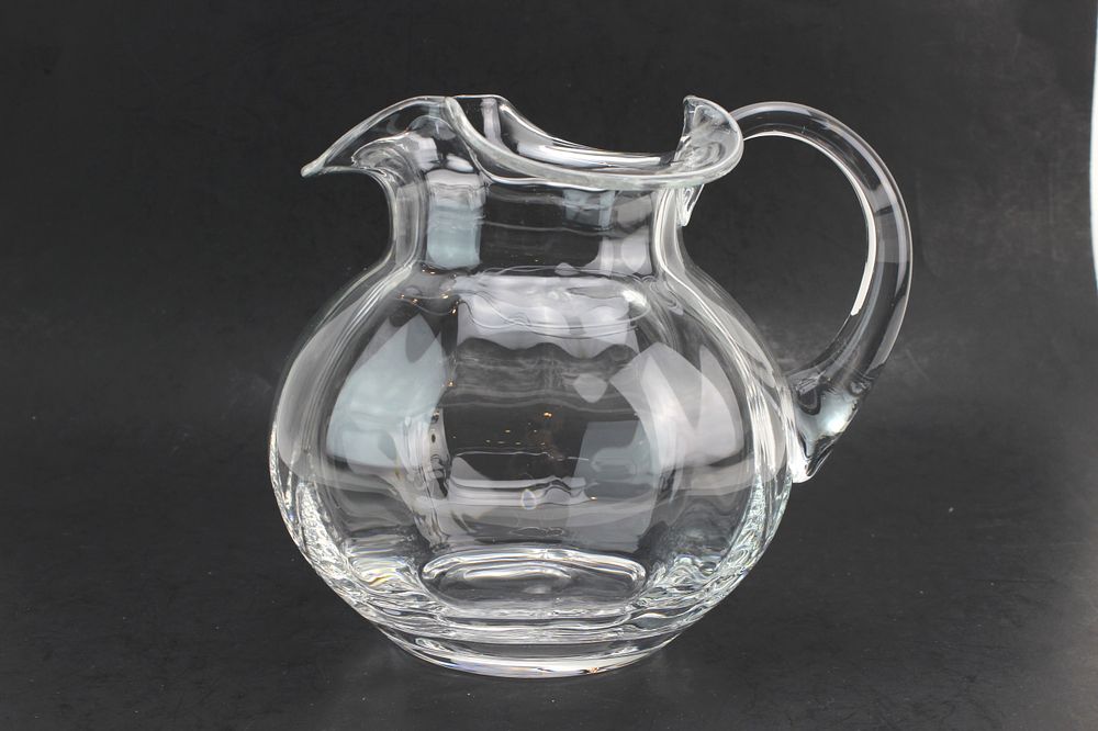 Lot 438: Tiffany & Co. Crystal Pitcher