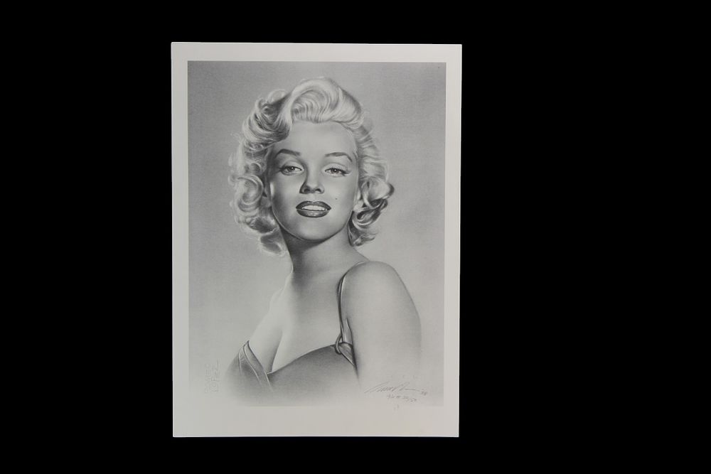 Lot 466: Romeo Lopez Marilyn Monroe Limited Lithograph