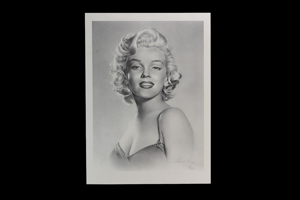 Lot 467: Romeo Lopez Marilyn Monroe Limited Lithograph