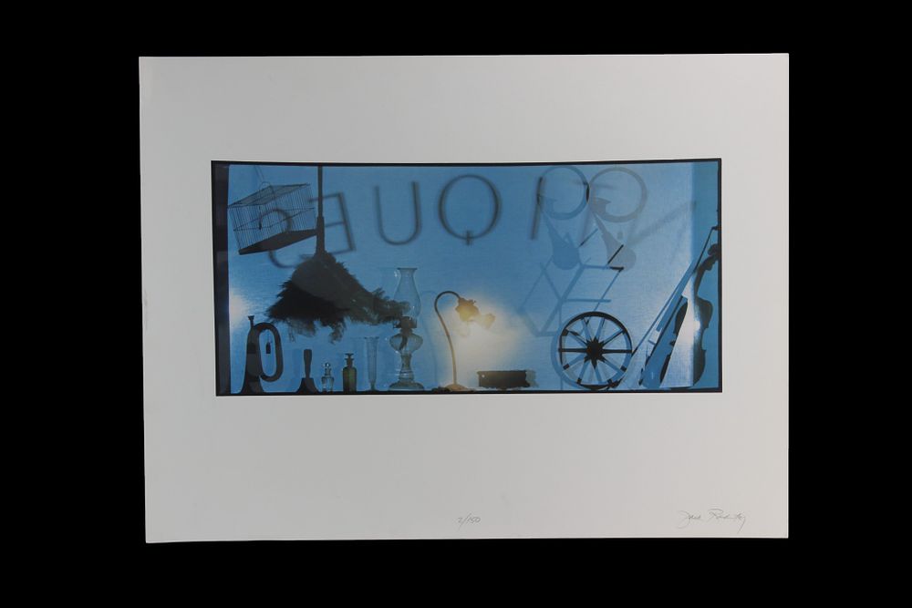 Lot 468: Jack Radetsky "Antiques Duplicate" Lithograph