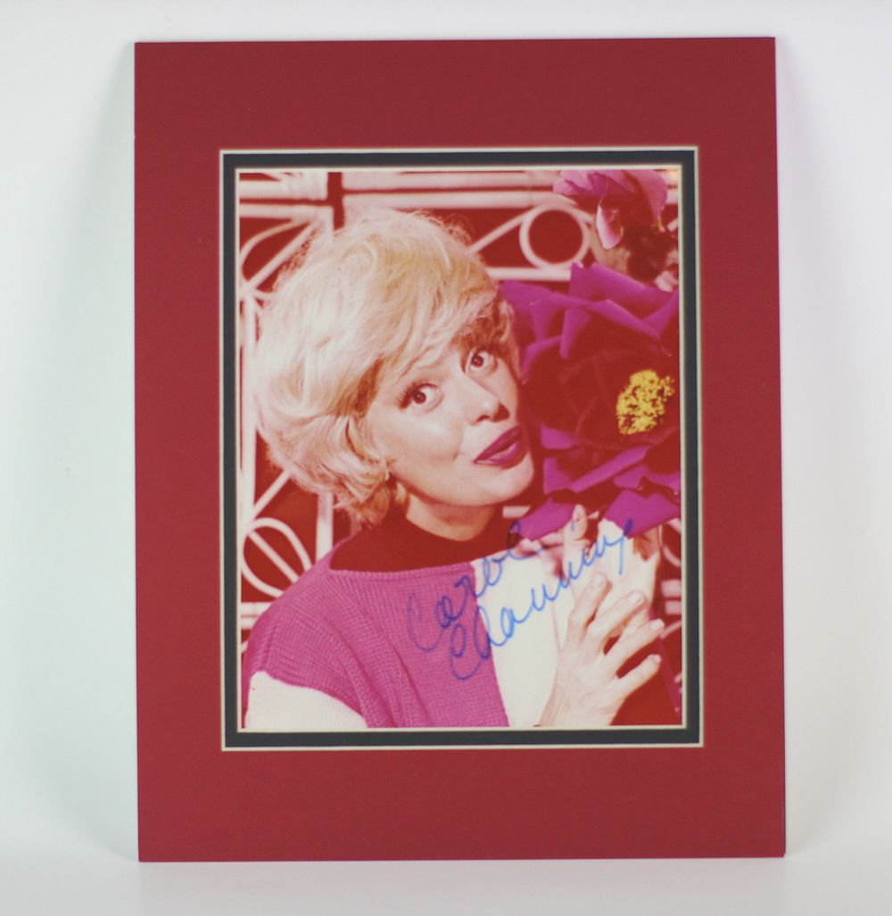 Lot 477: Carol Channing Signed Color Photo