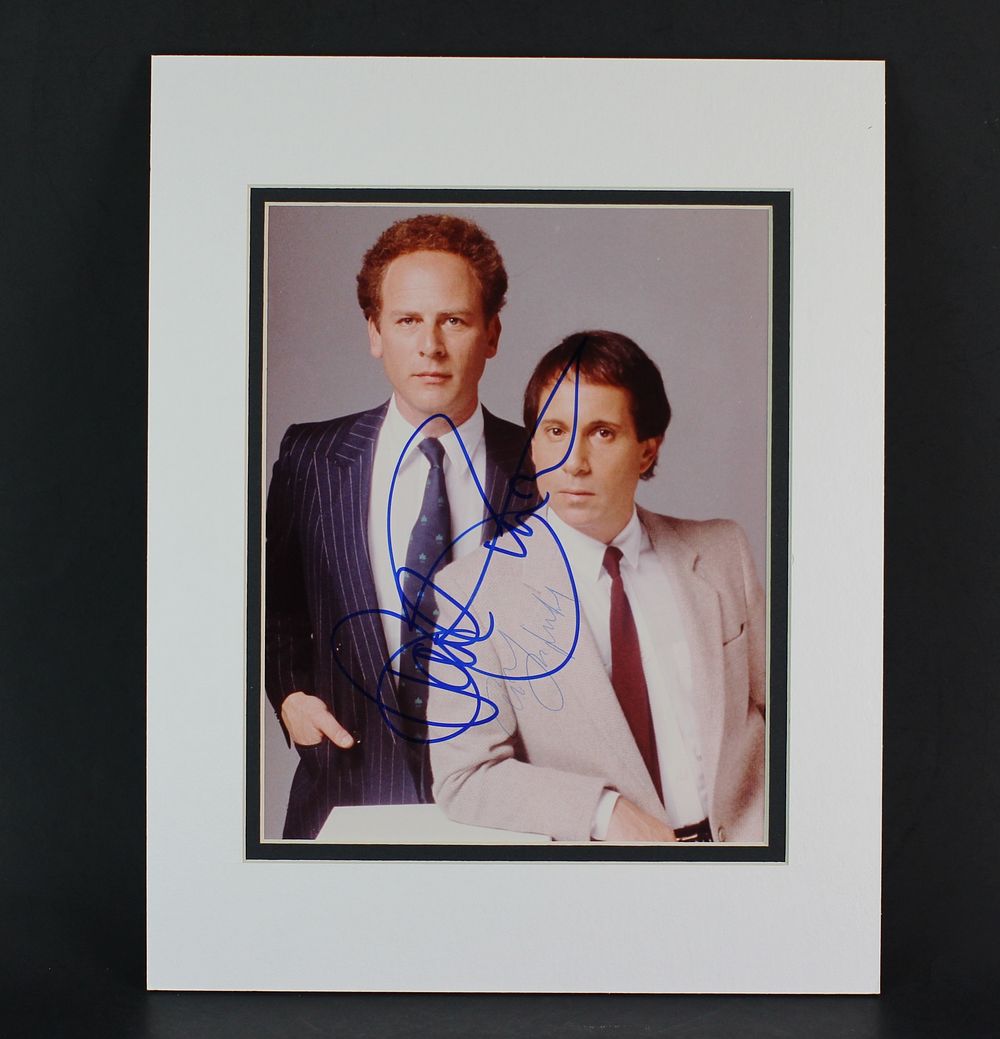 Lot 479: Signed Color Photo of Simon & Garfunkel