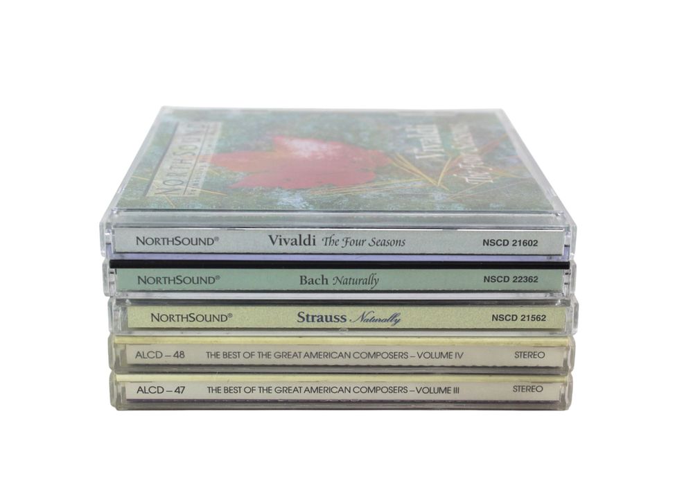 Lot 498: Five Classic Music CDs
